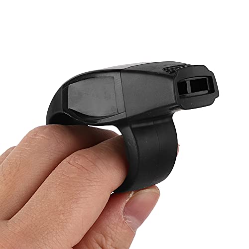 Silbato negro ABS para árbitro y entrenamiento deportivo miniatura 7