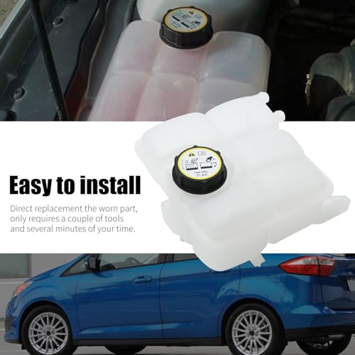 Vkinman 603-382 Engine Coolant Reservoir Tank with Cap, Replacement for Ford C-Max Escape Focus Transit Connect 2012-2018, Replaces 8V618K218AE BE8Z8100A CV6Z-8A080-A by Vkinman - Used condition - Image 7