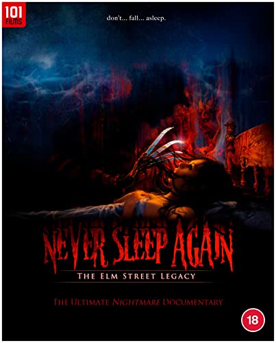 Never Sleep Again Blu-ray documental de terror Elm Street y cine de culto coleccionistas 2