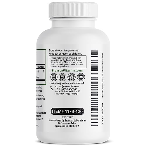 Bronson Longjack Tongkat Ali 1200Mg Extra Strength 1200Mg Per Serving, Supports Energy, Non-Gmo,Capsule #TOP4