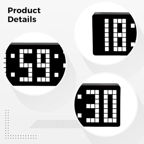 Minuteur LED pixel et compte à rebours programmable - 3