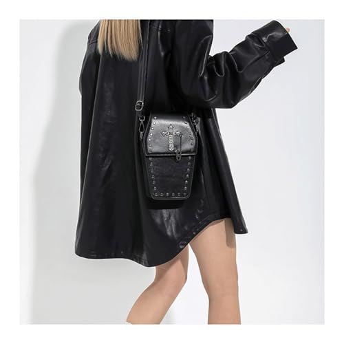 Goth Purse Coffin Halloween Purses Clutch Shoulder Bag Small Crossbody Bag Spooky Horror Cute Wallet2