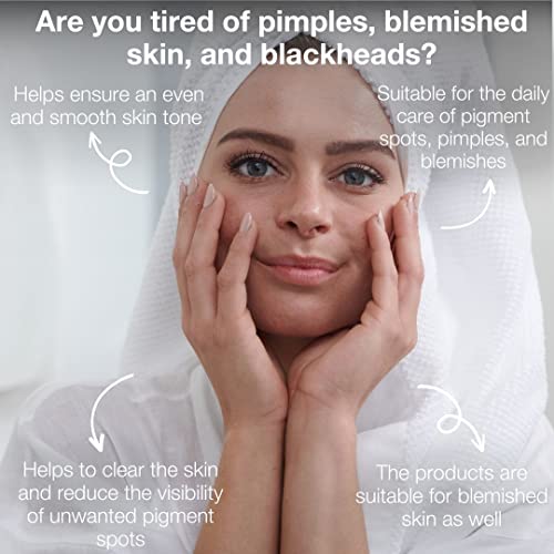 Reduce pigment problems on the face with a 4-piece set consisting of facial cleansing 200ml, niacinamide serum 30ml - Image 2