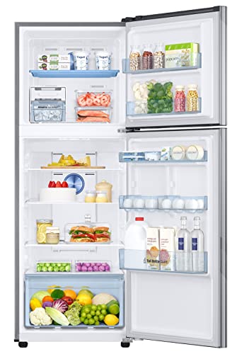 Image of Samsung 301L 2 Star Inverter Frost-Free Convertible 5 In 1 Double Door Refrigerator Appliance (RT34C4522YS /HL,Silver Archi)