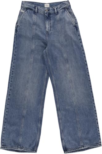 Jeans Wide Front Seam Luise idéal pour le bureau et les sorties décontractées