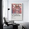 WEJWHHTHUU In The Court Of The Crimson King - King Crimson Posters Canvas Cover Print Aesthetic Poster Modern Art Painting for Living Room 12x18inch(30x45cm) Unframe-style #2