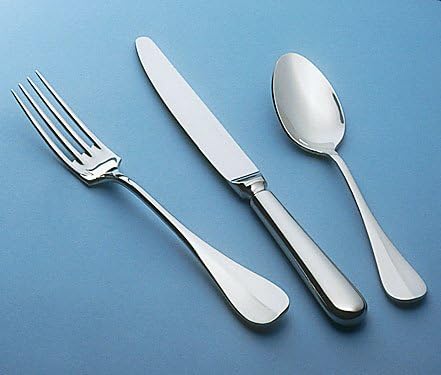 Guy Degrenne - Beau Manoir 5 Piece Flatware Set, Stainless Steel Mirror Finish Cutlery, Service of One