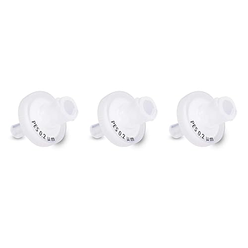 Biotechnology - Filtros de jeringa PES Membrana no esterilizada Diámetro 0.512 in Tamaño de poro 0.22μm para filtros de laboratorio por Allpure