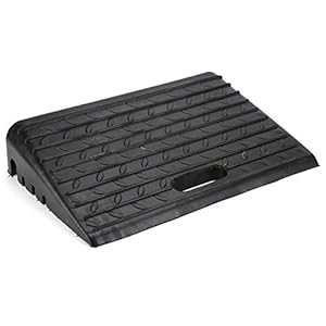 JTYX Curb Ramp voor lage auto’s, deurstaphelling, kleine hellingen, zwart plastic bergopwaarts pad, antislip draagbare…