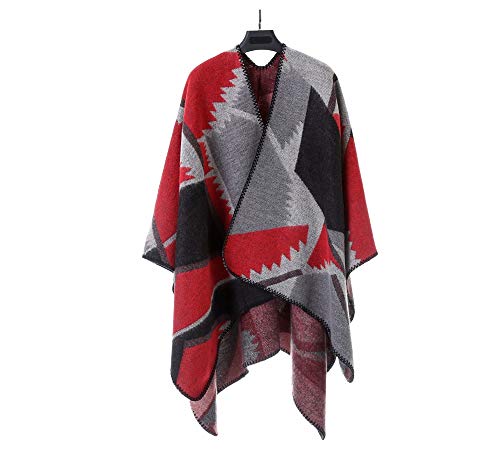 Schals Böhmische nationale Wind lange Abschnitt Split große Schals Frauen außerhalb der Fahrt Schal Umhang Klimaanlage Cape Herbst und Winter