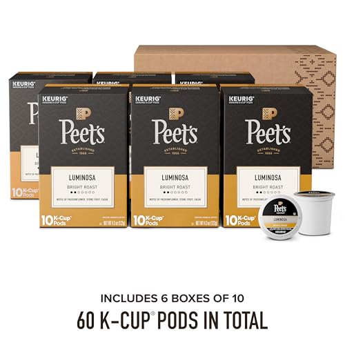 Peet's Coffee Coffee Pods, Light Roast, Luminosa, 60 K Cups - image 3