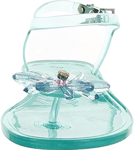 Betsey Johnson Women's Tabby Sandal, Teal Flower, 6 | Image 2
