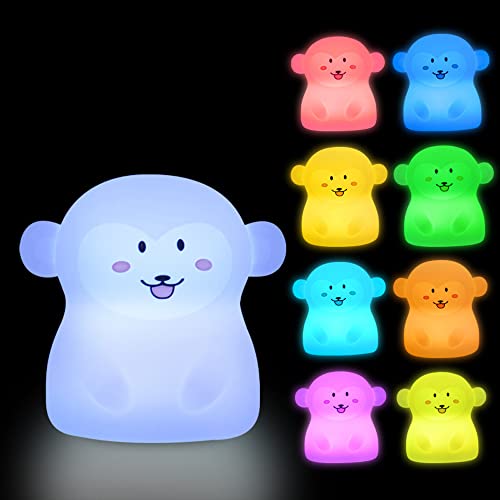 Lámpara Mesita Infantil Silicona Mono LED Multicolor miniatura 1