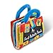 Melissa & Doug K’s Kids My First Activity Book 8-Page Soft Book for Babies and Toddlers Early Learning Developmental Plush Soft Activity for Babies and Toddlers