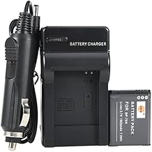 DSTE Replacement for BP-70A Battery + DC97 Travel and Car Charger Adapter Compatible Samsung ST95 ST100 ST6500 SL50 SL600 TL205 WB30F WB35F DV150F ES65 ES67 MV800 PL80 Camera as EA-BP70A