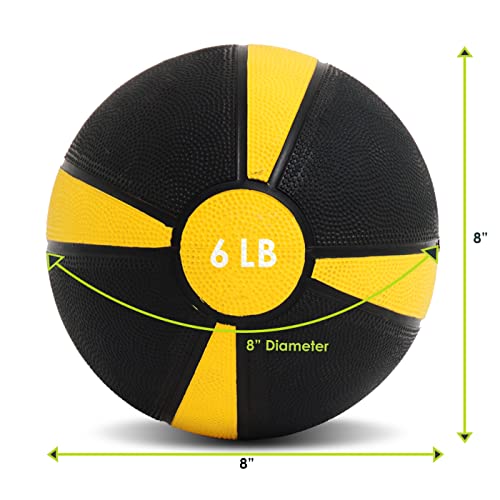 Prosourcefit Weighted Medicine Ball For Full Body Workouts From 6Lbs #TOP1