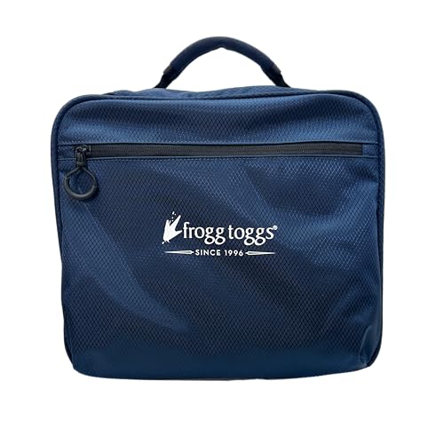 FROGG TOGGS Punch Bag Tackle Organizer for Punch-Style Fishing, Ripstop Fabric, 6 Storage Pockets, 8 Puncture-Resistant Pages Solution