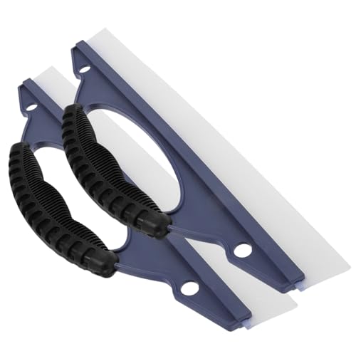 ABOOFAN 2piezas Limpiadores de Silicona Portátiles Escobillas de Goma para Coche Limpiador de Agua para Ventanas y Parabrisas Artículos de Limpieza para Coches