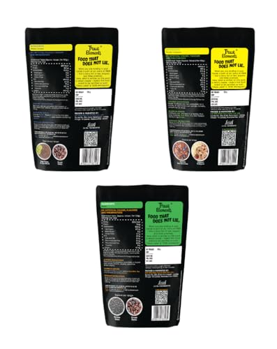 Image of True Elements Dryfruits Combo pack 450g | Raisins (Kishmish) 150gm | Goan Cashews (kaju) 150gm | Walnuts (Akhrot) 150gm | Premium Dry fruits | mixed pack | Pack of 3 | Healthy Combo pack
