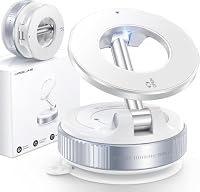 MRGLAS 2025 Verbesserte Vakuum-Magnet-Telefonhalterung, für Magsafe Saugnapf, Handyhalterung, Kamera-Halterungen, Auto, LKW, Zubehör für Damen und Herren, 360° verstellbar