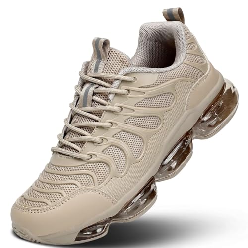 Finding the Best All Purpose Sneakers for Everyday Wear 12 Pozvnn Mens Walking Shoes Fashion Tennis Running Sneakers Casual Non Slip Breathable Trail Sport Gym Khaki
