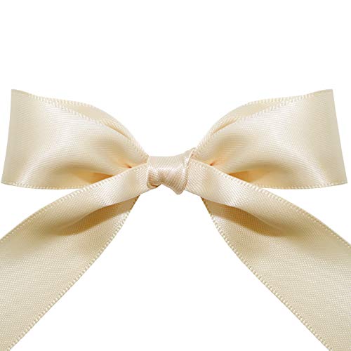 Image of Morex Ribbon 08822 /50-815 Ribbon, 7 /8 inch x 50 Yd, Cream