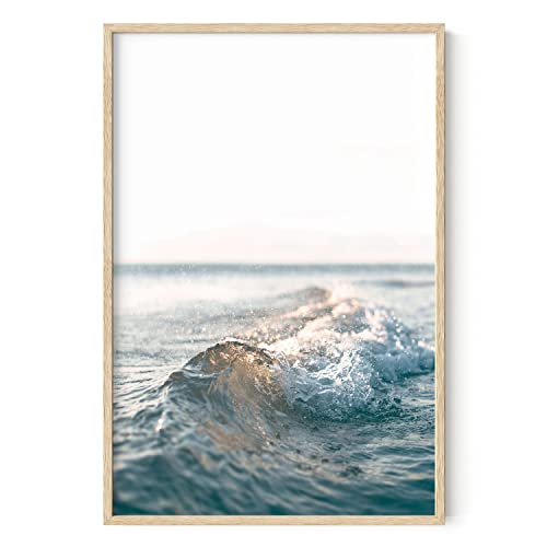 HAUS AND HUES Ocean Wall Art and Wave Poster