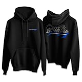Talla unisex: esta sudadera con capucha está diseñada con un ajuste estándar para hombre que también crea un aspecto sin esfuerzo y de gran tamaño para mujeres. La modelo femenina mide 5 pies con 8 pulgadas y usa una talla mediana.