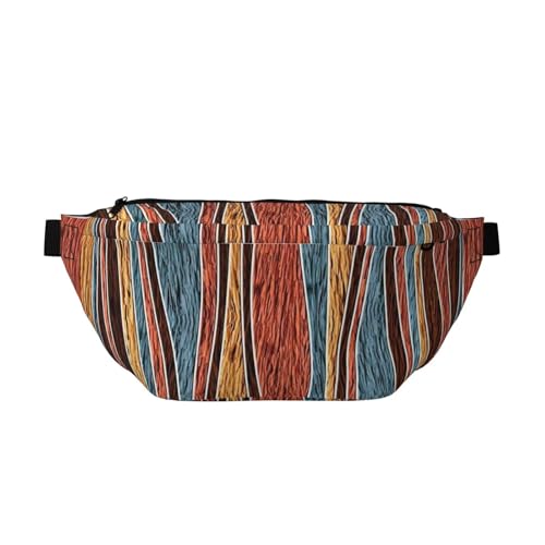 Sac banane de course à pied réglable et coloré pour le running