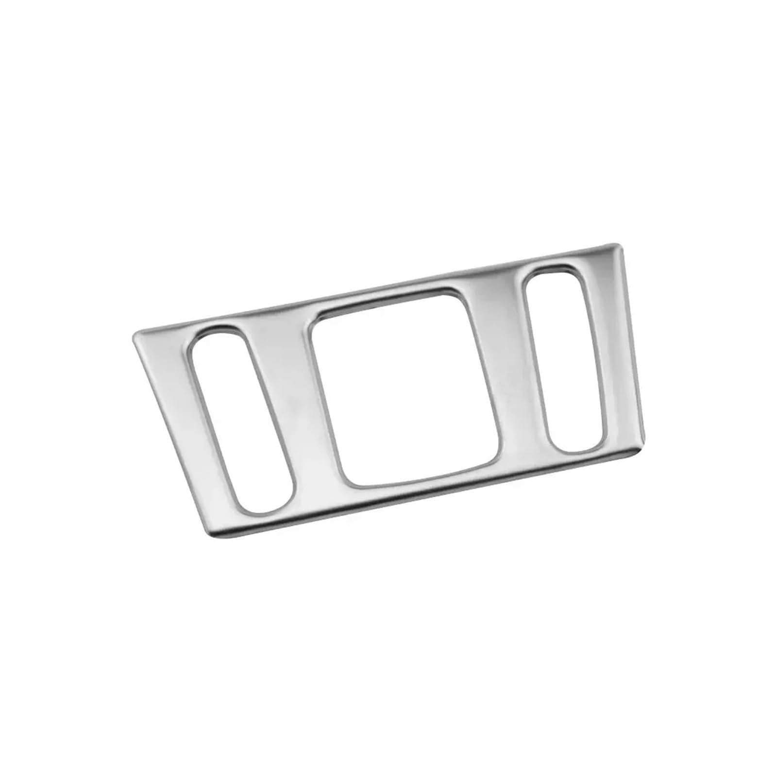 for Nissan for X-Trail T32 for Qashqai J11 Interior Warning Light Button Cover Decorative Sticker Center Console Trim(Steel Style)