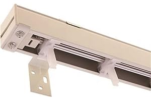 Vertical Blind Headrail Only in White (66 In.)