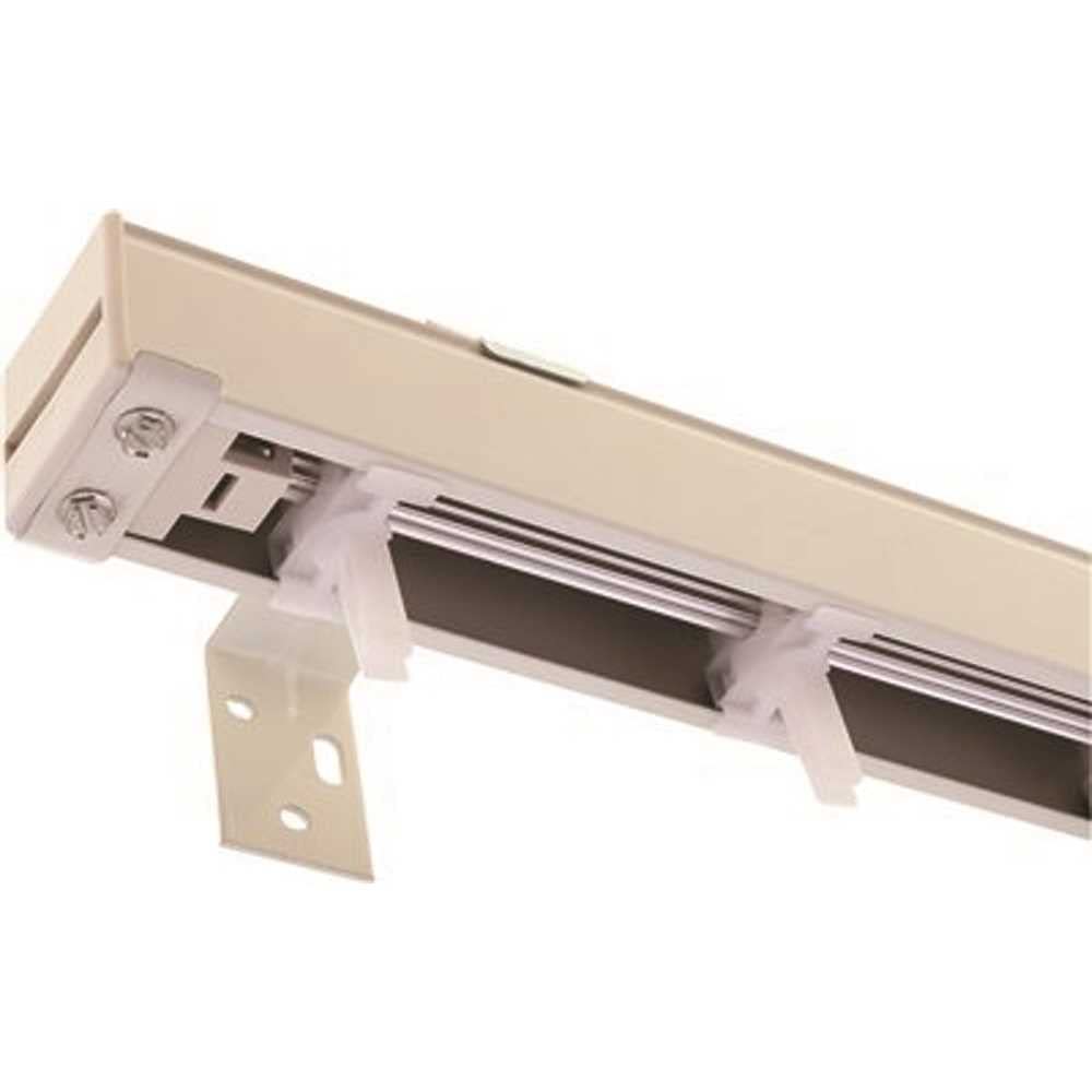 Vertical Blind Headrail Only 66 In. White - 833196