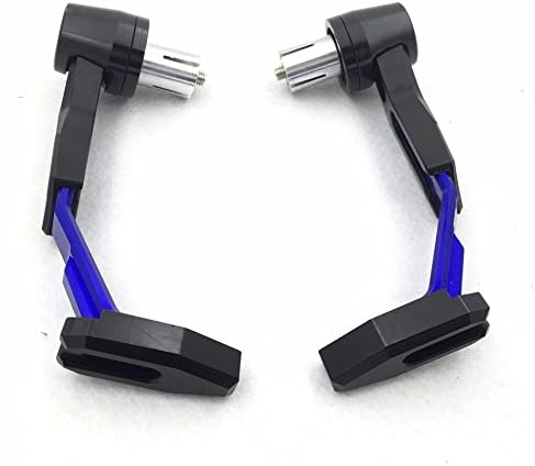 SMT-Adjustable Angel Length Black Blue CNC 7/8"(22mm) Protector Proguard Pro Brake Clutch Levers Protect Guard Compatible With Suzuki GSXR Hayabusa RM DR Kawasaki Ninja Aprilia Climber [B01AFXM3UG]