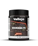 Vallejo Weathering Effects Pintura Acrílica Ruso de Grosor de Barro Acabado Realista, 200ml. para Simular Texturas de Barro u Oxido para Modelismo