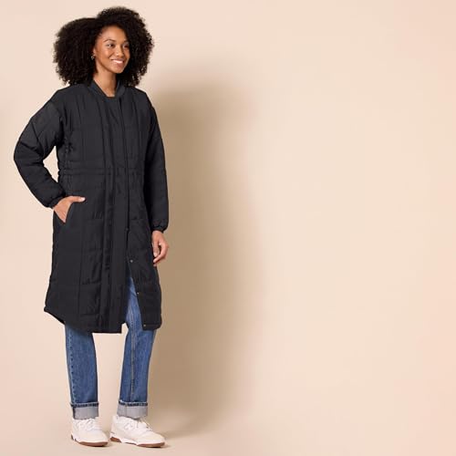 Amazon Essentials Women's Oversized Quilted Coat (Available in Plus Size)2