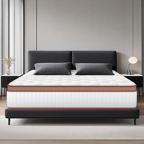 Materasso 140x200, Memory Foam e Molle Insacchettate, Altezza 26 cm,