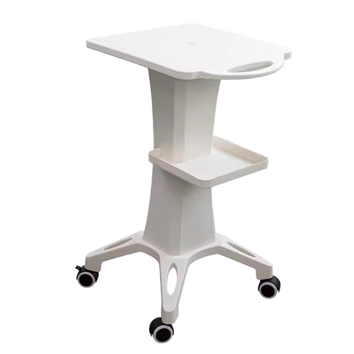 Movable Beauty Salon TrolleyWith Wheel PVC Rolling With Storage,For Barber Shops