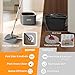 Mop and Bucket Set, Spin Mop with Separate Dirty Water System, Deep-Cleaning Mops for Floors, Versatile Mops for Walls