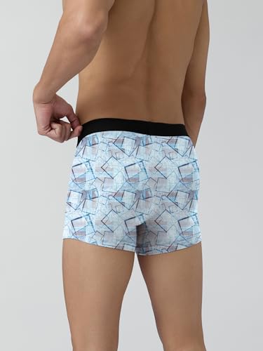 Image of JARVO Men's Extra Thin Elastic Underwear Long Comfortable Ice Silk Breathable Comfort Brief-Boxer-Trunks Imported Material Pack of 3