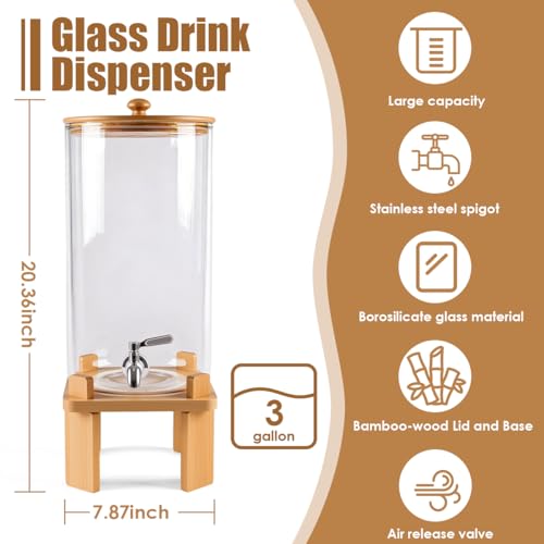 Commercial Juice Dispenser Triple Bowl