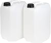 2 X 25L Water Container – Heavy Duty Stackable Jerry Can with DIN 61 Cap | Camping Water Carrier | Plastic Water Storage Tank | Ideal for Outdoor, Emergency, and Industrial Use