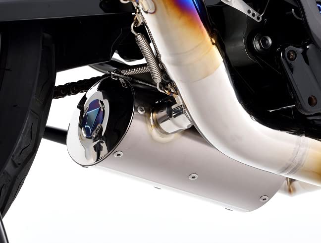 製品情報：Kawasaki Z900RS BEET フルエキ ブルーチタン エキパイ仮組