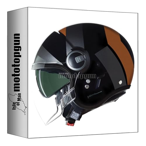 Casque moto jet Nolan N21 Visor contre le vent et les turbulences XL