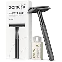 ZOMCHI Maquinilla de Afeitar de Seguridad para Hombre con 5
