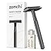 Razors for Men or Women, Safety Razor with 5 Blades, Shaving Razor with a Delicate Box, Fits All Double Edge Razor Blades(Black)