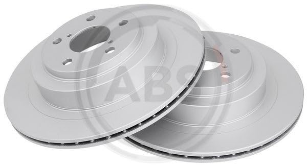 2x A.B.S. Disco freno 17949 vorne per ABARTH 500/595 / 695 Schrägheck (312_)