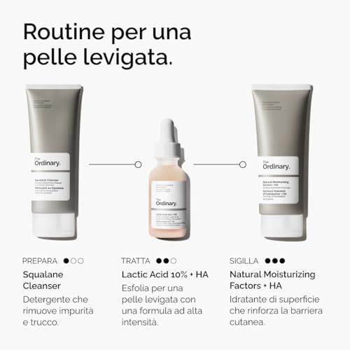 The Ordinary Lactic Acid 10% + Ha, Siero Esfoliante Acido Lattico E Acido Ialuronico, Ad Alta Concentrazione Per Una Pelle Più Levigata E Luminosa, 30Ml - 5
