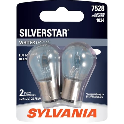 SYLVANIA - 7528 SilverStar Mini Bulb (Contains 2 Bulbs)