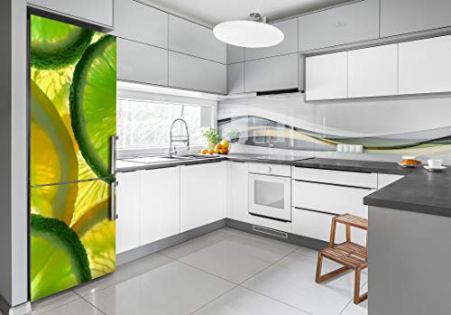 Vinilos decorativos de nevera 70x190 cm adhesivos con diseño de frutas 3