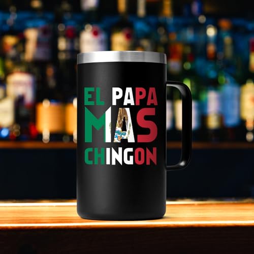 Taza de café de acero inoxidable para papá 20oz miniatura 6